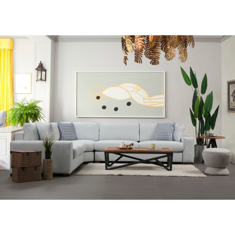 Corner Sofa Loop 20 White