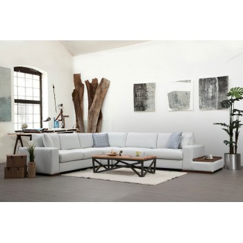 Corner Sofa Loop 21 White