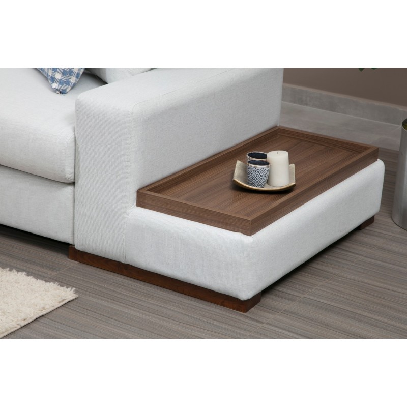 Corner Sofa Loop 21 White