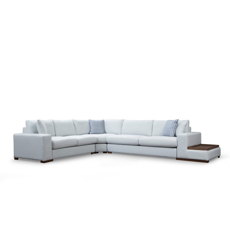Corner Sofa Loop 21 White