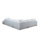 Corner Sofa Loop 21 White Corner Sofa Loop 21 White
