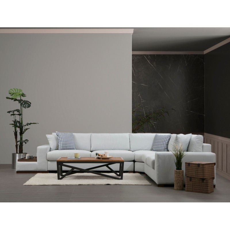 Corner Sofa Loop 23 White