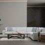 Corner Sofa Loop 23 White