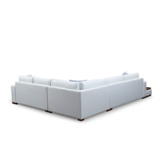 Corner Sofa Loop 23 White Corner Sofa Loop 23 White