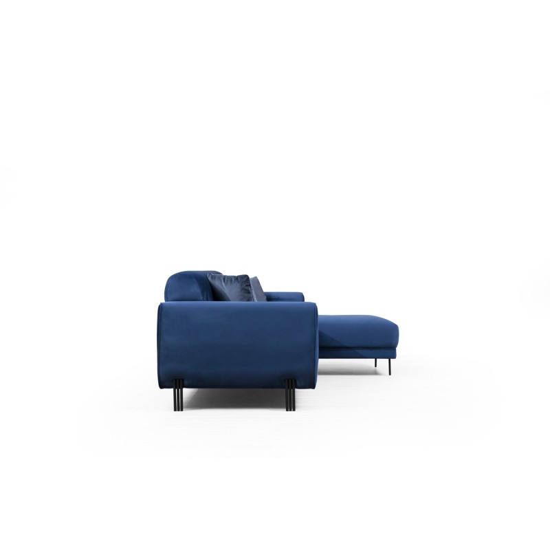 Corner Sofa-Bed Image Corner Right ( L3-Chl ) - Navy Blue Navy Blue