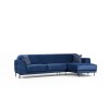Corner Sofa-Bed Image Corner Right ( L3-Chl ) - Navy Blue Navy Blue