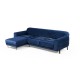 Corner Sofa-Bed Image Corner Left ( Chl-3R ) - Navy Blue Navy Blue