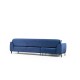 Corner Sofa-Bed Image Corner Left ( Chl-3R ) - Navy Blue Navy Blue