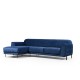 Corner Sofa-Bed Image Corner Left ( Chl-3R ) - Navy Blue Navy Blue
