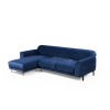 Corner Sofa-Bed Image Corner Left ( Chl-3R ) - Navy Blue Navy Blue