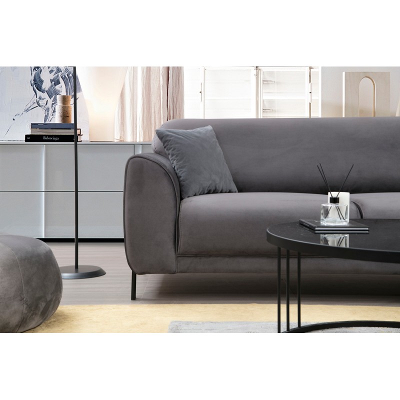 Corner Sofa-Bed Image Corner Right ( L3-Chl ) - Anthracite Anthracite