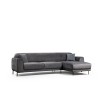 Corner Sofa-Bed Image Corner Right ( L3-Chl ) - Anthracite Anthracite