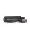 Corner Sofa-Bed Image Corner Right ( L3-Chl ) - Anthracite Anthracite