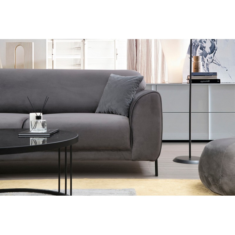 Corner Sofa-Bed Image Corner Left ( Chl-3R ) - Anthracite Anthracite