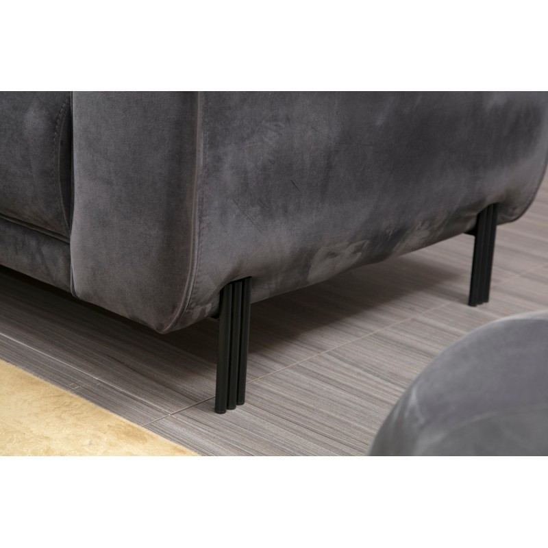 Corner Sofa-Bed Image Corner Left ( Chl-3R ) - Anthracite Anthracite