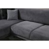Corner Sofa-Bed Image Corner Left ( Chl-3R ) - Anthracite Anthracite