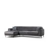 Corner Sofa-Bed Image Corner Left ( Chl-3R ) - Anthracite Anthracite