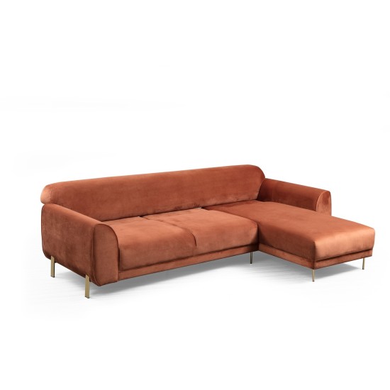 Corner Sofa-Bed Image Corner Right ( L3-Chl ) - Cinnamon Cinnamon Corner Sofa-Bed Image Corner Right ( L3-Chl ) - Cinnamon Cinnamon