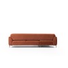 Corner Sofa-Bed Image Corner Left ( Chl-3R ) - Cinnamon Cinnamon