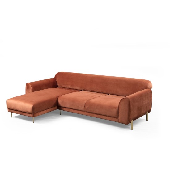 Corner Sofa-Bed Image Corner Left ( Chl-3R ) - Cinnamon Cinnamon Corner Sofa-Bed Image Corner Left ( Chl-3R ) - Cinnamon Cinnamon