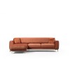 Corner Sofa-Bed Image Corner Left ( Chl-3R ) - Cinnamon Cinnamon