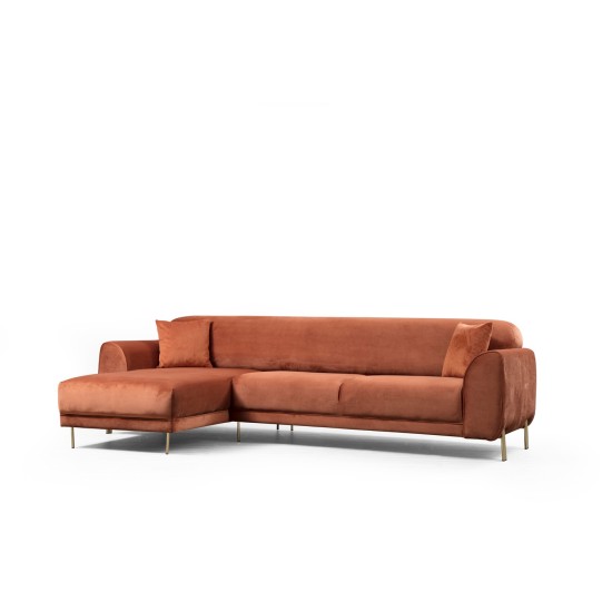 Corner Sofa-Bed Image Corner Left ( Chl-3R ) - Cinnamon Cinnamon Corner Sofa-Bed Image Corner Left ( Chl-3R ) - Cinnamon Cinnamon