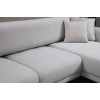 Corner Sofa-Bed Image Corner Right ( L3-Chl ) - Beige Beige