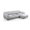 Corner Sofa-Bed Image Corner Right ( L3-Chl ) - Beige Beige