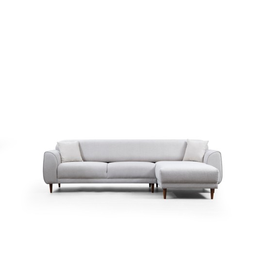 Corner Sofa-Bed Image Corner Right ( L3-Chl ) - Beige Beige Corner Sofa-Bed Image Corner Right ( L3-Chl ) - Beige Beige