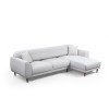 Corner Sofa-Bed Image Corner Right ( L3-Chl ) - Beige Beige