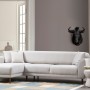 Corner Sofa-Bed Image Corner Left ( Chl-3R ) - Beige Beige