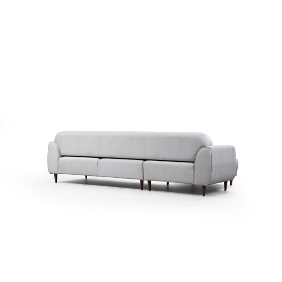 Corner Sofa-Bed Image Corner Left ( Chl-3R ) - Beige Beige Corner Sofa-Bed Image Corner Left ( Chl-3R ) - Beige Beige