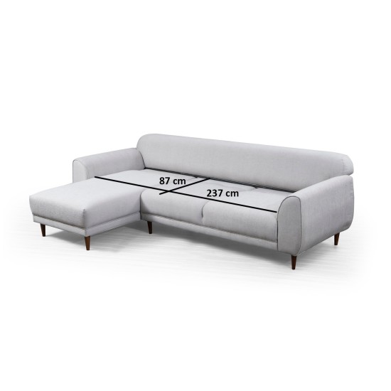 Corner Sofa-Bed Image Corner Left ( Chl-3R ) - Beige Beige Corner Sofa-Bed Image Corner Left ( Chl-3R ) - Beige Beige