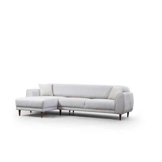 Corner Sofa-Bed Image Corner Left ( Chl-3R ) - Beige Beige Corner Sofa-Bed Image Corner Left ( Chl-3R ) - Beige Beige