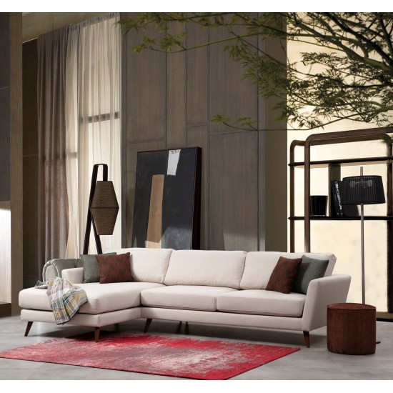 Corner Sofa-Bed Mayorka Corner Large Left (Chl - 3R ) - Beige Beige