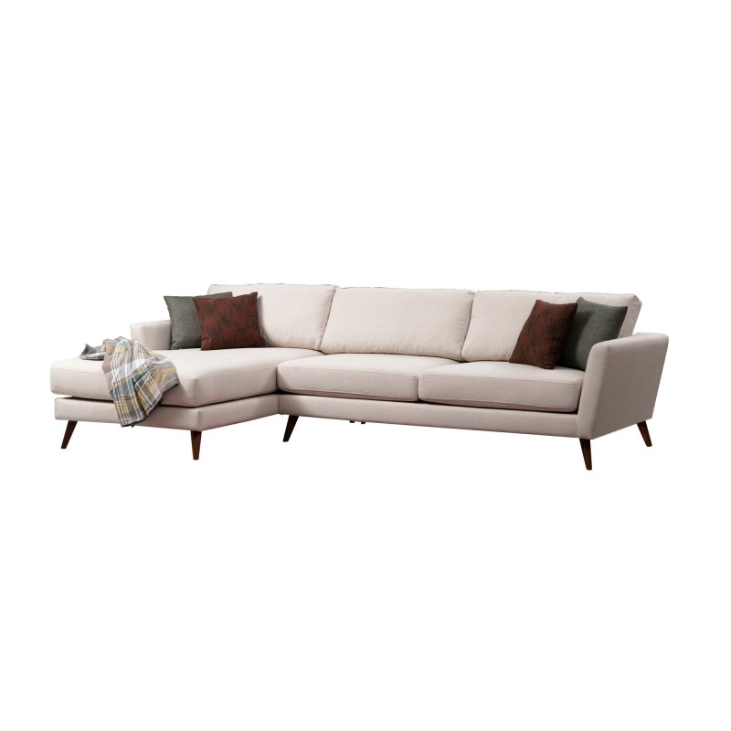 Corner Sofa-Bed Mayorka Corner Large Left (Chl - 3R ) - Beige Beige
