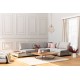 Corner Sofa Tulip Corner Right With Pouf - Light Grey Light Grey Corner Sofa Tulip Corner Right With Pouf - Light Grey Light Grey