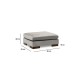 Corner Sofa Tulip Corner Right With Pouf - Light Grey Light Grey Corner Sofa Tulip Corner Right With Pouf - Light Grey Light Grey