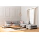 Corner Sofa Tulip Corner Right Without Pouf - Light Grey Light Grey Corner Sofa Tulip Corner Right Without Pouf - Light Grey Light Grey