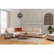 Corner Sofa Tulip Corner Left Without Pouf - Beige Beige Atelier del Sofa Corner Sofa Tulip Corner Left Without Pouf - Beige Beige