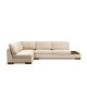 Corner Sofa Tulip Corner Left Without Pouf - Beige Beige Atelier del Sofa Corner Sofa Tulip Corner Left Without Pouf - Beige Beige