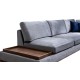 Corner Sofa Tulip Corner Right With Pouf - Dark Grey Dark Grey Corner Sofa Tulip Corner Right With Pouf - Dark Grey Dark Grey