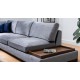 Corner Sofa Tulip Corner Left Without Pouf - Dark Grey Dark Grey Corner Sofa Tulip Corner Left Without Pouf - Dark Grey Dark Grey