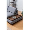Corner Sofa Tulip Corner Left Without Pouf - Dark Grey Dark Grey