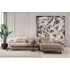 Corner Sofa Frido Corner Right (L3+Chl) - Beige Beige