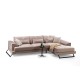 Corner Sofa Frido Corner Right (L3+Chl) - Beige Beige Corner Sofa Frido Corner Right (L3+Chl) - Beige Beige