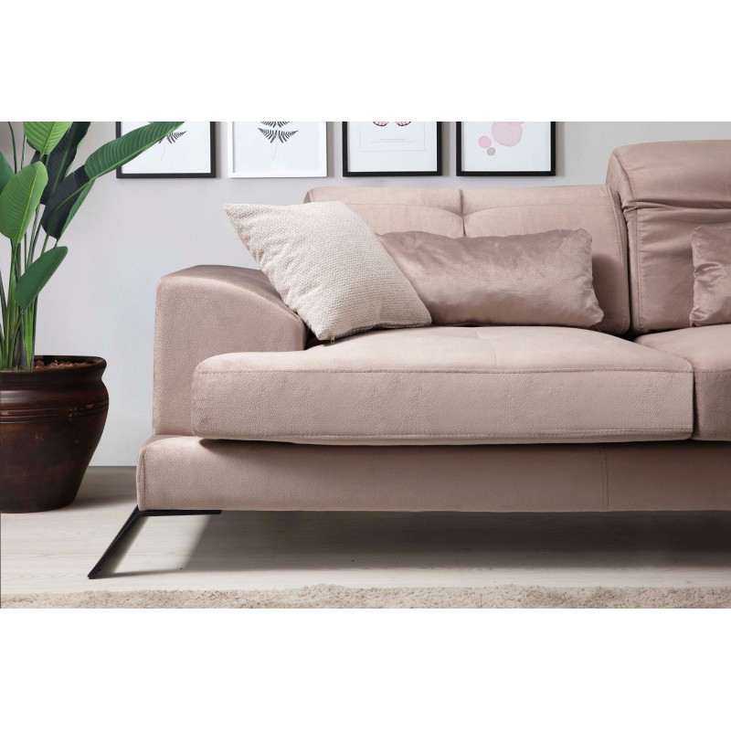 Corner Sofa Frido Corner Right (L3+Chl) - Beige Beige