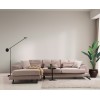 Corner Sofa Frido Corner Left (Chl+3R) - Beige Beige