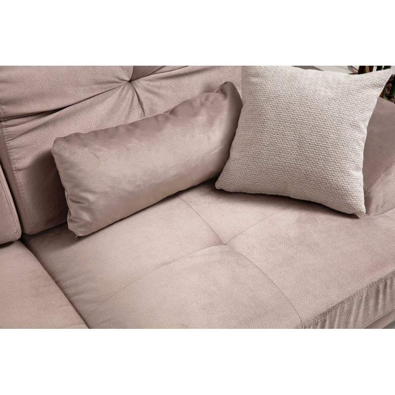 Corner Sofa Frido Corner Left (Chl+3R) - Beige Beige