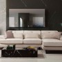 Corner Sofa Frido Corner Right (L3+Chl) - Ecru Ecru